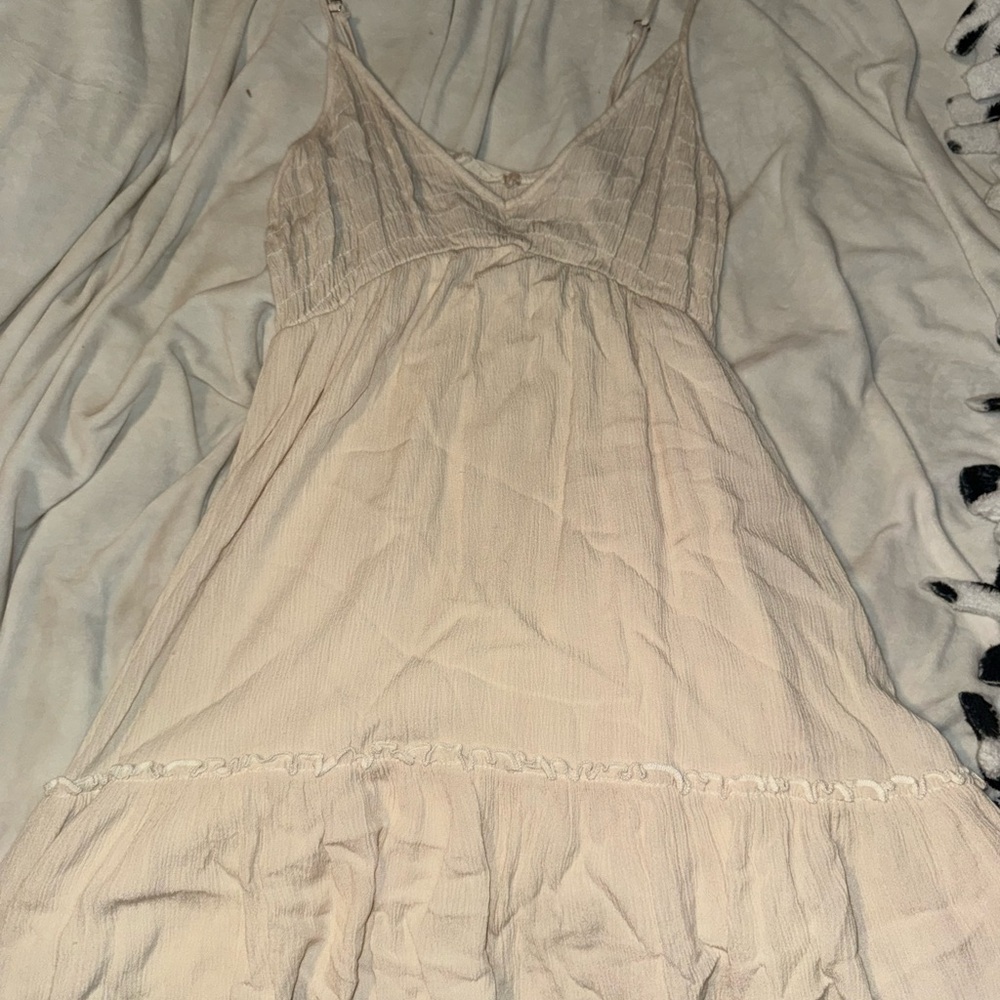 Altard state Textured Cream Dress